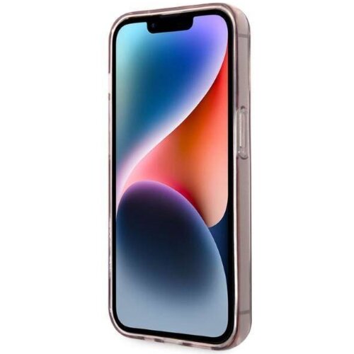 Karl Lagerfeld KLHCP14XHNCHTCP za&amp;scaron;čita ovitek za iphone 14 pro prozorno roza - iml nft choupette logo Slike