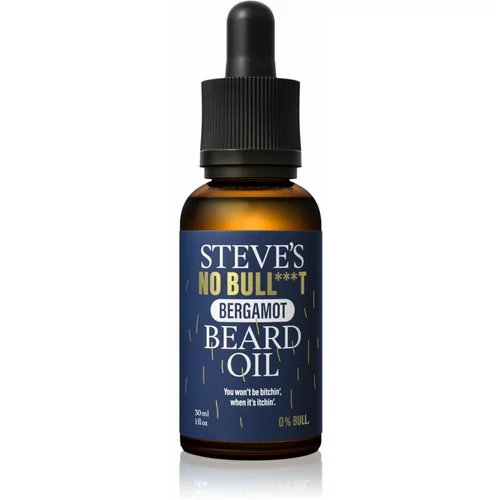 Steve´s No Bull***t Short Beard Oil olje za kratko brado 30 ml