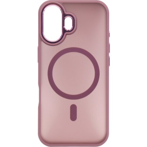 Chameleon Gumiran magnetni ovitek (TPU Magnetic Blur) za Apple iPhone 17, roza Cene