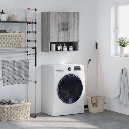 VidaXL Stenska omarica siva sonoma 60x31x70 cm inženirski les Slike