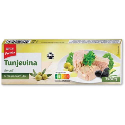 Maxi Tunjevina YF kom.u mas.ulju 3x80g Cene