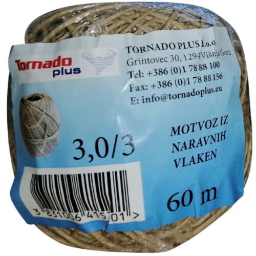  Motvoz (iz naravnih vlaken, dolžina: 60 m, debelina: 10 mm) Cene