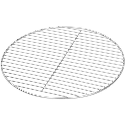 VidaXL BBQ re&amp;scaron;etka za žar Okrogla &amp;Oslash;37 cm 304 nerjaveče jeklo Srebrna Slike