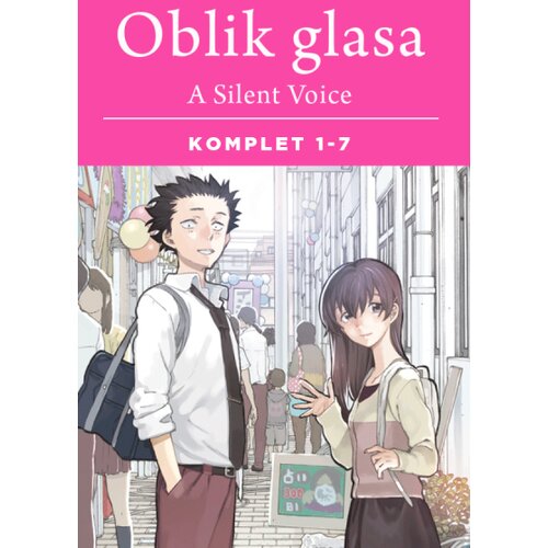 Čarobna knjiga Oima Jo&scaron;itoki - Oblik glasa komplet 1-7 Cene