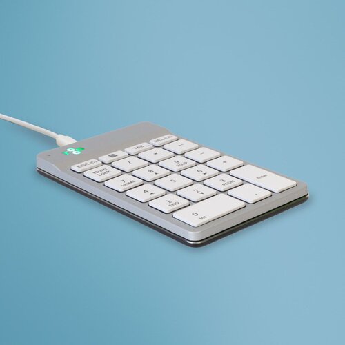  R-Go Tools Numeric keypad R-Go Numpad Break, ergonomic numeric keypad with break software, wired, white Cijene