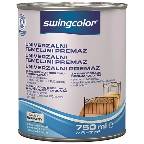 SWINGCOLOR Univerzalni temeljni premaz na osnovi akrilata (barva: bela, 750 ml)