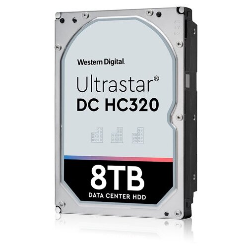 Western Digital 8TB UltraStar DC HC320 3,5" SATA 6Gb/s 7200rpm 256MB HDD disk Cene