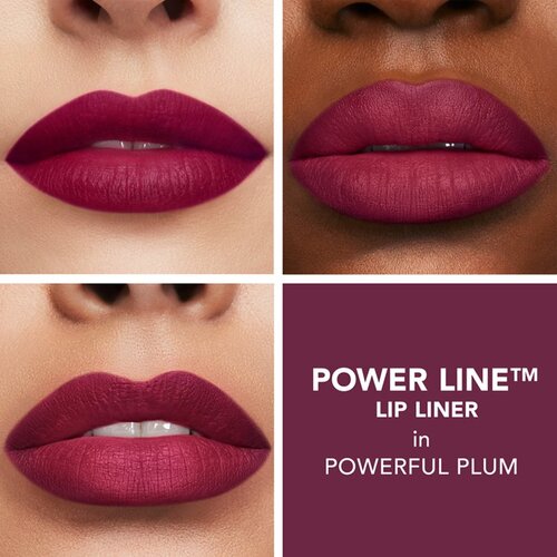 Buxom POWER LINE&amp;trade; PLUMPING LIP LINER kremasti svinčnik za ustnice z učinkom povečanja odtenek Powerful Plum 0,3 g Slike