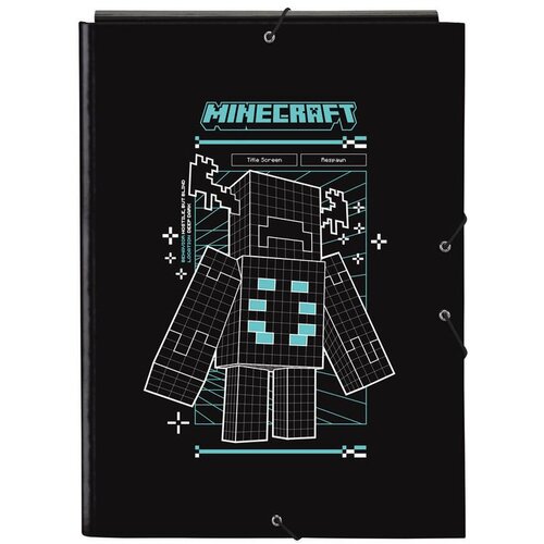 Minecraft &Scaron;kolska mapa A4 s tri unutarnja klapna, 26 &times; 33,5 cm Cijene