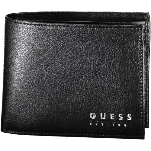 Guess Jeans BLACK MEN'S WALLET Cene