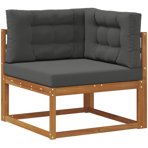  Set vanjskih sofa 10 kom. Prirodna i antracit Smeđa 483 x 245,5 x 73 cm Slike