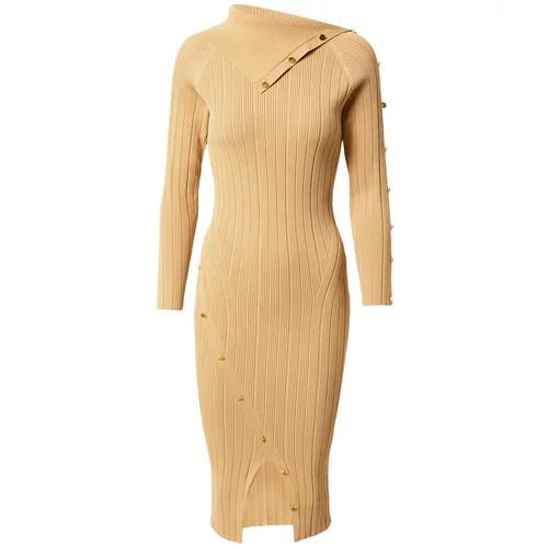 Coast Pletena haljina svijetlosmeđa