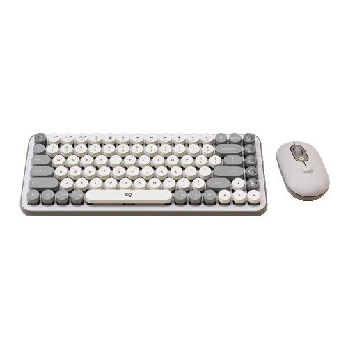 Logitech pop icon combo - off white - us int'l - bt - intnl-973 ( 920-013141 ) Cene