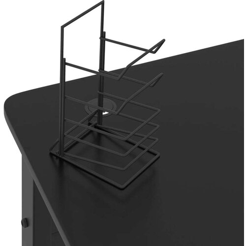 vidaXL igraći stol s nogama u obliku slova K crni 110 x 60 x 75 cm Cijene