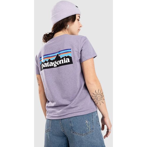 Patagonia P-6 Logo Responsibili T-shirt concrete purple Cene