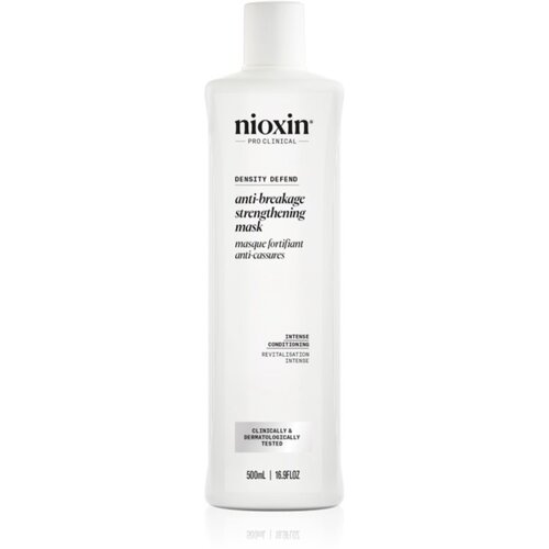 Nioxin Density Defend Anti-breakage Strengthening Mask maska za okrepitev las za po&amp;scaron;kodovane in krhke lase 500 ml Slike