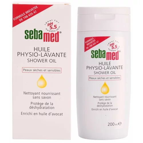 Sebamed sensitive skin shower oil oljni gel za prhanje 200 ml za ženske