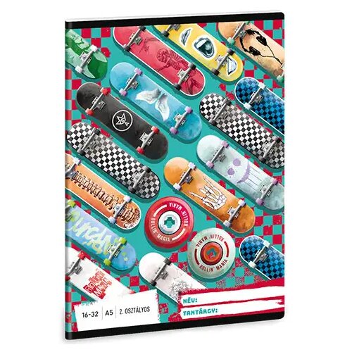 Ars Una Črtasti zvezek za 2. razred : Rollin Mania A/5 16-32 Cene