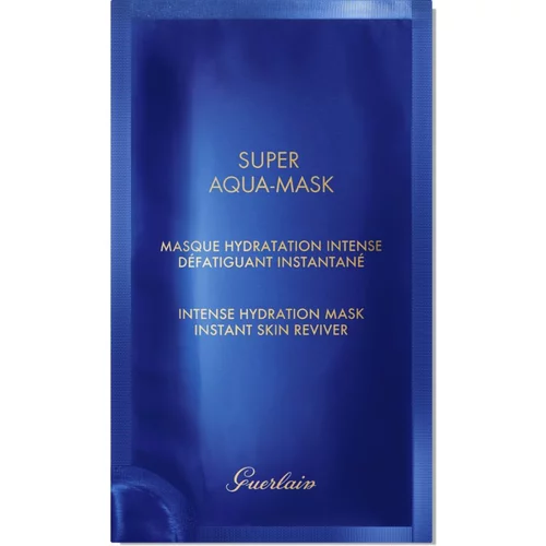 Guerlain Super Aqua Intense Hydration Mask vlažilna tekstilna maska 6 kos