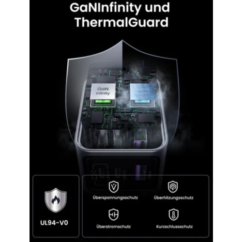 Ugreen Nexode Pro 65W 3-Portni GaN USB polnilec s priloženim 1,5M 100W USB-C polnilnim kablom Cene