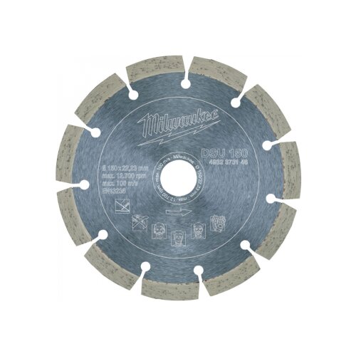 Milwaukee dijamantski rezni disk za šlicerice DSU150 - 4932373148 Slike