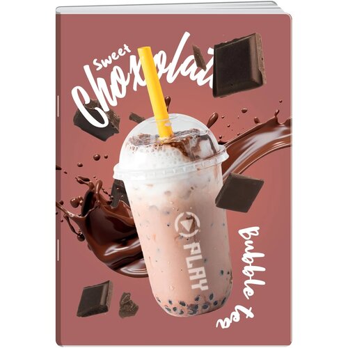 Play premium, sveska, 50 lista, Bubble tea - odaberite motiv A4 Blanko Čokolada Cene