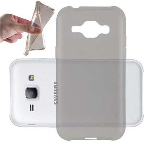 Cadorabo Case, združljiv s Samsungom v prozornem črnem - za&amp;scaron;čitnem pokrovu, narejen iz fleksibilnega silikona TPU, (20589142) Slike