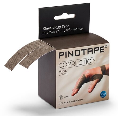 Pino PINOTAPE&reg; Correction Hands, korekcijski trak, temno siv, 2,5 cm x 5 m, 2 kosa Cene