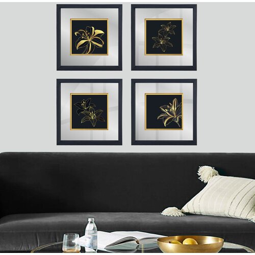 Wallity dekorativna slika CAM1915144324, 32x32cm, 4 dela Cene