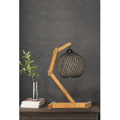 Opviq Stona lampa Beehive Black Cene