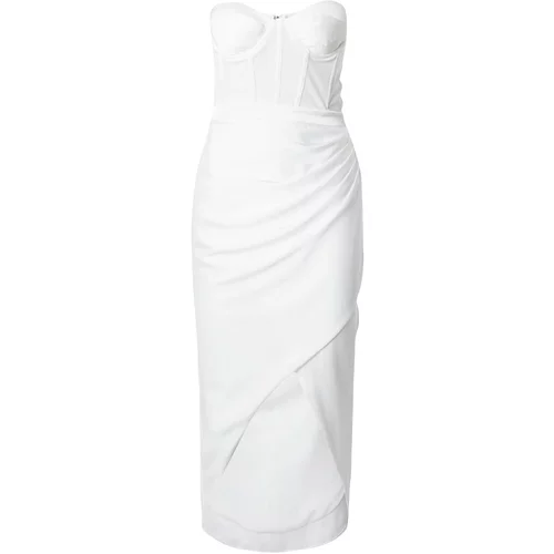 Misspap Koktel haljina bijela