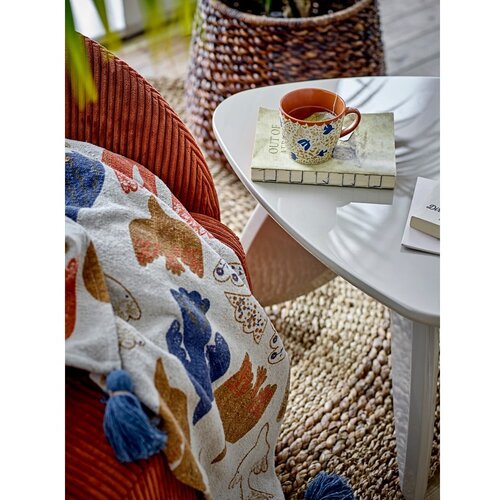Bloomingville Rjava odeja iz recikliranega bombaža 130x160 cm Anniversary &amp;ndash; Slike