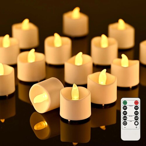 RACEGT 20x LED čajna svečka z daljincem Slike