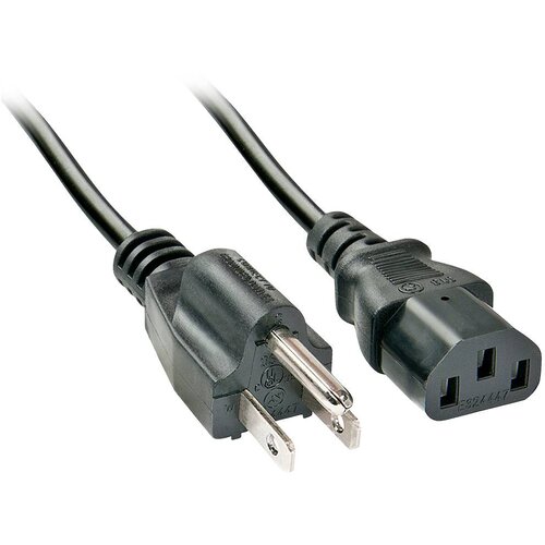 Lindy tok priključni kabel [1x ameri&scaron;ki mo&scaron;ki konektor - 1x ženski konektor IEC C13\, 10 A] 2.00 m črna, (20414686) Cene