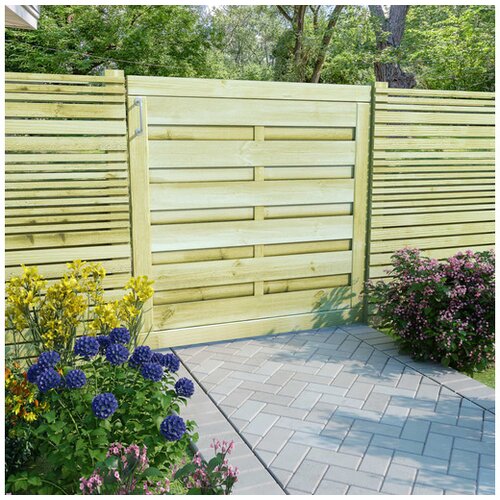 Vrata od impregnirane borovine 100 x 100 cm zelena Cijene