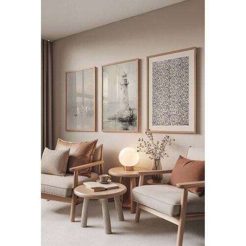 WALLXPERT &Ccedil;-300891 - 5070 vi&scaron;enamenski set dekorativnih slika (3 komada) Cene