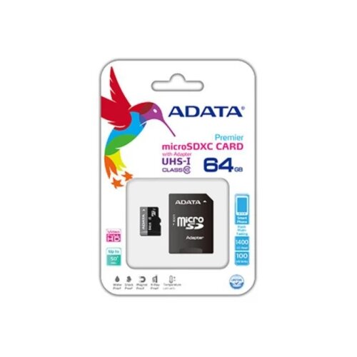 A DATA Micro SD 64GB sa adapterom Cene