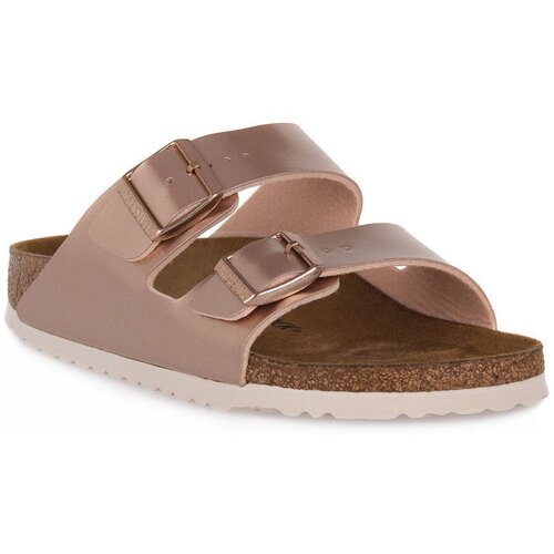 Birkenstock Natikači ARIZONA ELETTRIC COPPER CALZ S Kostanjeva Cene