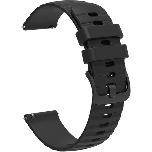 INF silikonski pas za uro black 22 mm samsung galaxy watch 3 45 mm/gear S3 classic, huawei watch gt Runner/GT2 pro, (21236161) Cene