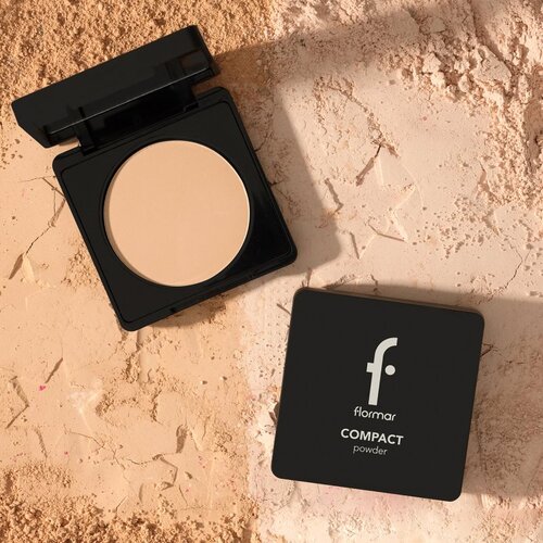 Flormar Compact Powder kompaktni puder z mat učinkom odtenek 093 Natural Coral Beige 11 g Slike