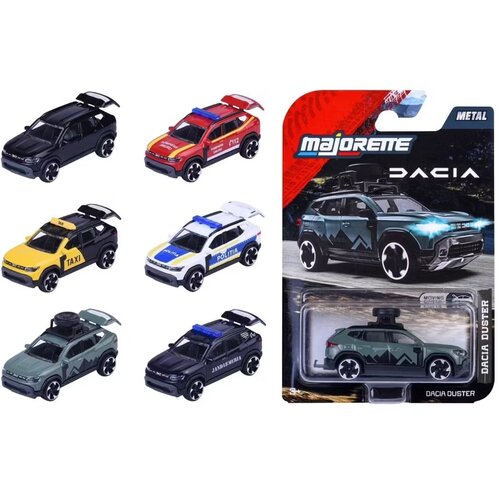 Simba Toys Majorette: Dacia Duster kovinski avtomobilček različni modeli, 1 kos - Slike