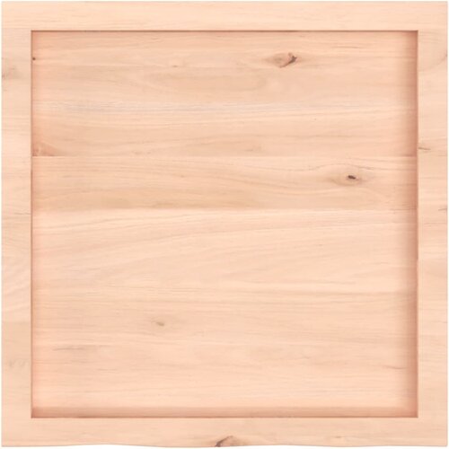  Zidna polica 60x60x(2-6) cm neobrađena masivna hrastovina Slike