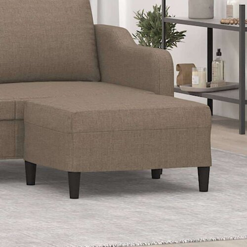  Stolček za noge taupe 70x55x41 cm blago, (20983776) Cene