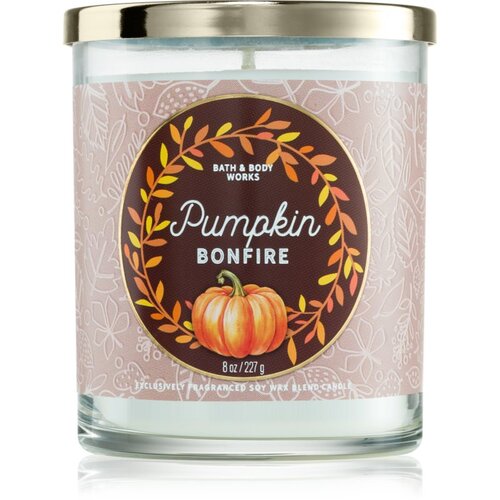 Bath &amp;amp; Body Works Pumpkin Bonfire di&amp;scaron;eča sveča 227 g Slike