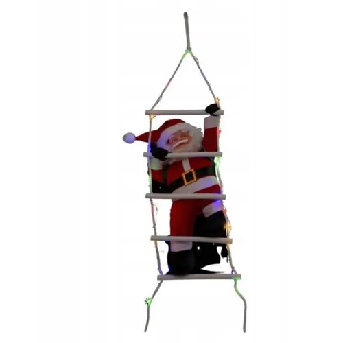  Ukras deda mraz na merdevinama 60 cm 8 led Cene
