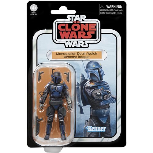 Hasbro figura star wars the clone wars death watch airbone trooper colection vintage, (20838386) Cene