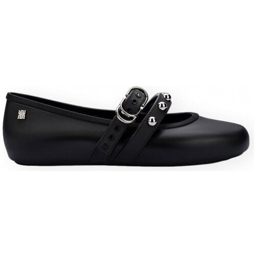 Melissa Balerinke Soft Ballerina Studs - Black Črna Slike