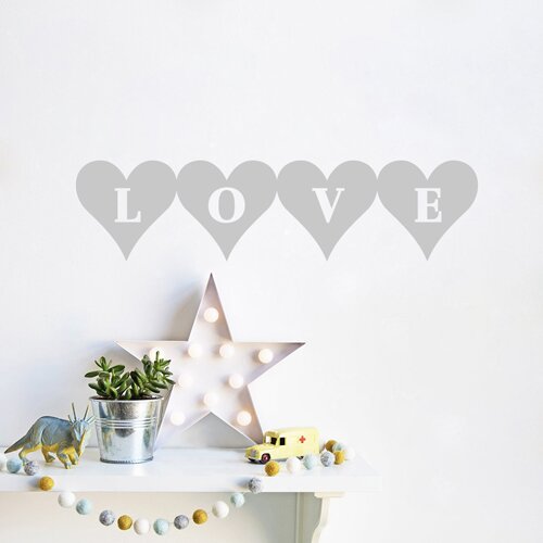 nalepnica.rs love in hearts Slike