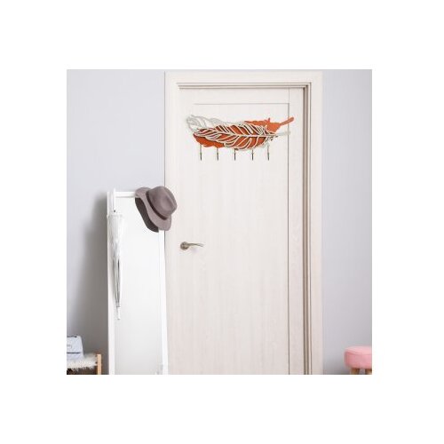 Wallxpert metalna zidna kuka multicolor irene Slike