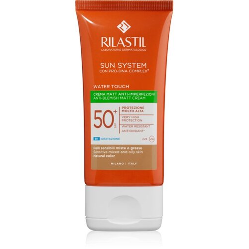 Rilastil Sun System Water Touch zaštitna krema za toniranje za lice za mješovitu i masnu kožu SPF 50+ 50 ml Cene